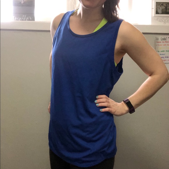 Blue Workout Tank! - Picture 3 of 3